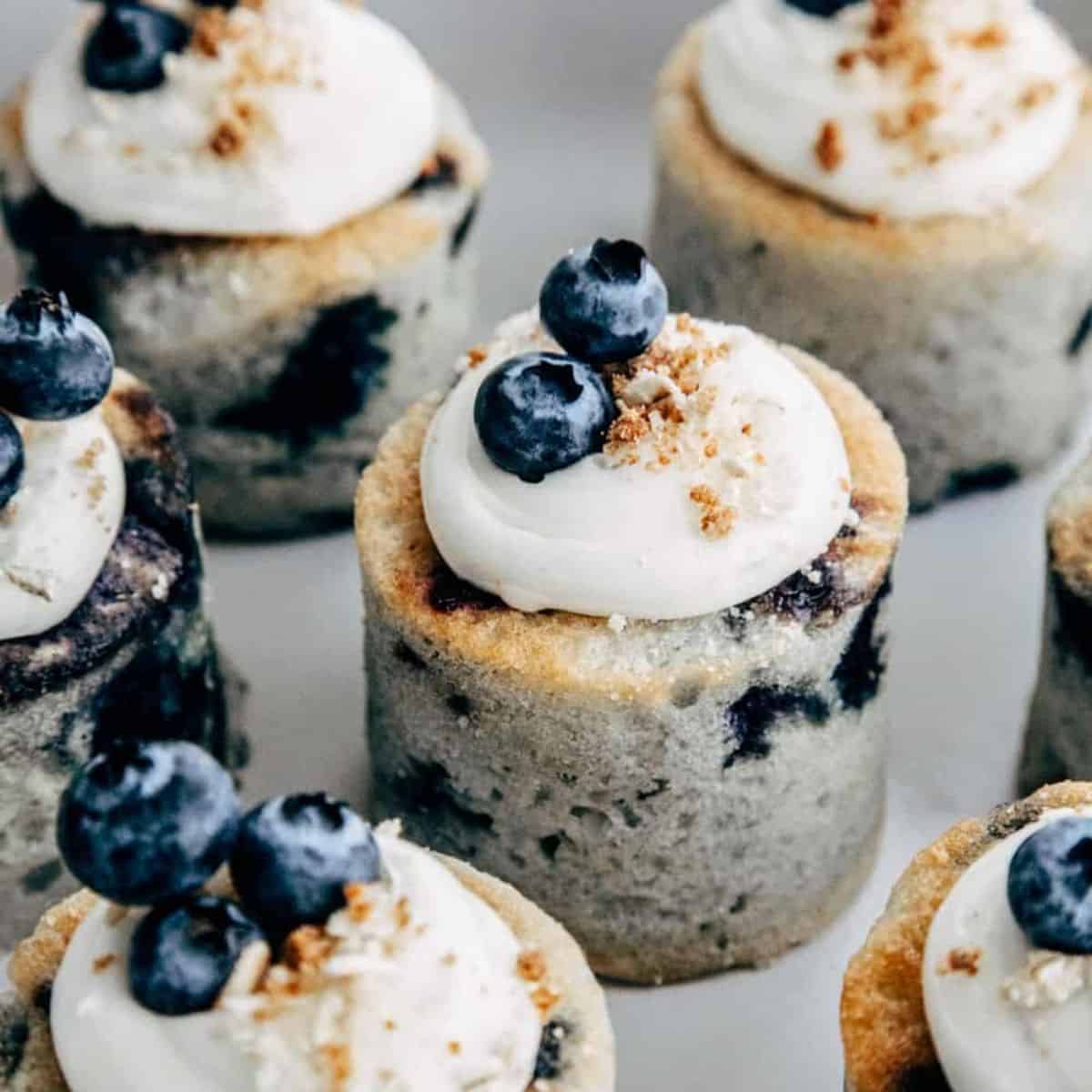 Blueberry Muffin Petit Fours