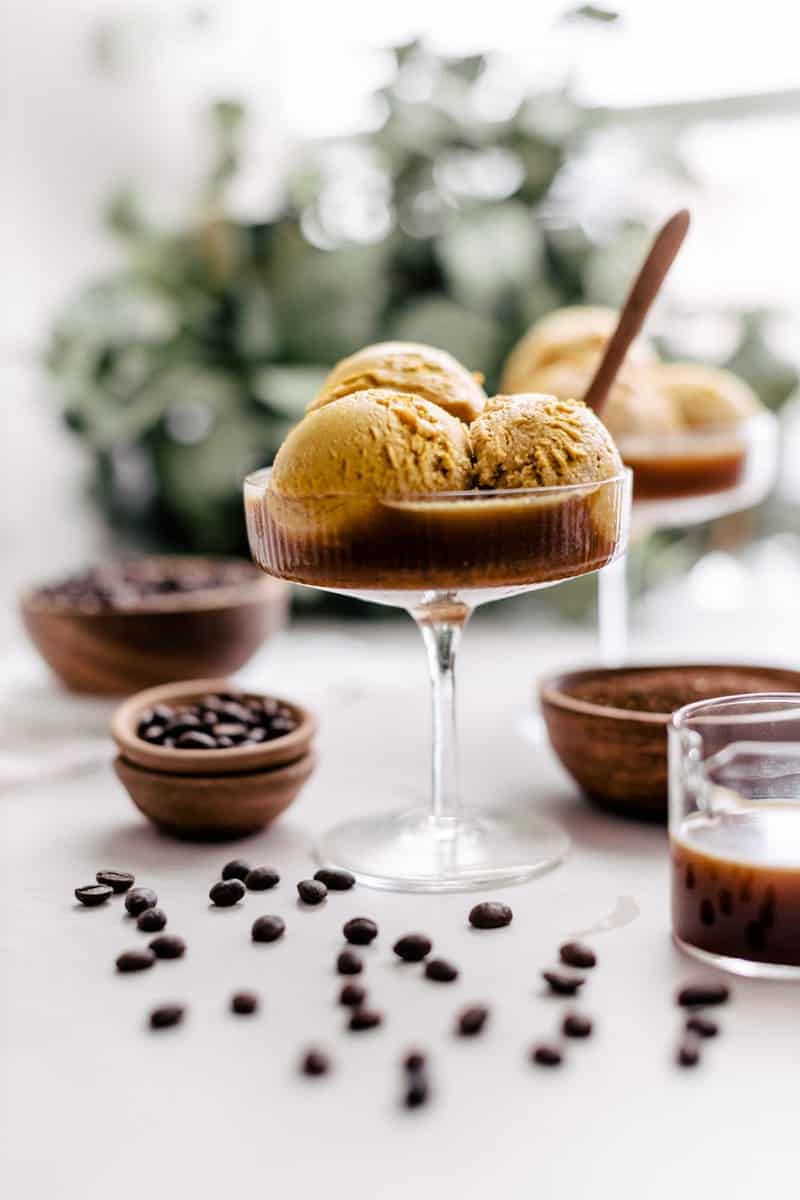Affogato pumpkin ice cream.