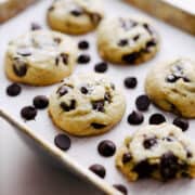 Chocolate Chip Cookies Without Brown Sugar (Small Batch!)