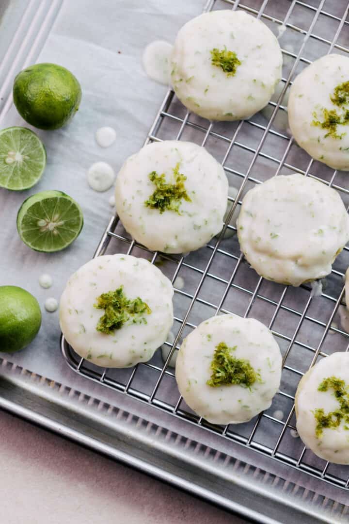 Key Cookies Easy Key Lime Cookies (With Recipe Video) - Emily Laurae