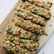 Sliced Seeded Pumpkin Loaf