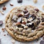 Rye Dark Chocolate Hazelnut Cookies.