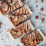 Pear Tart with Hazelnut Frangipane.