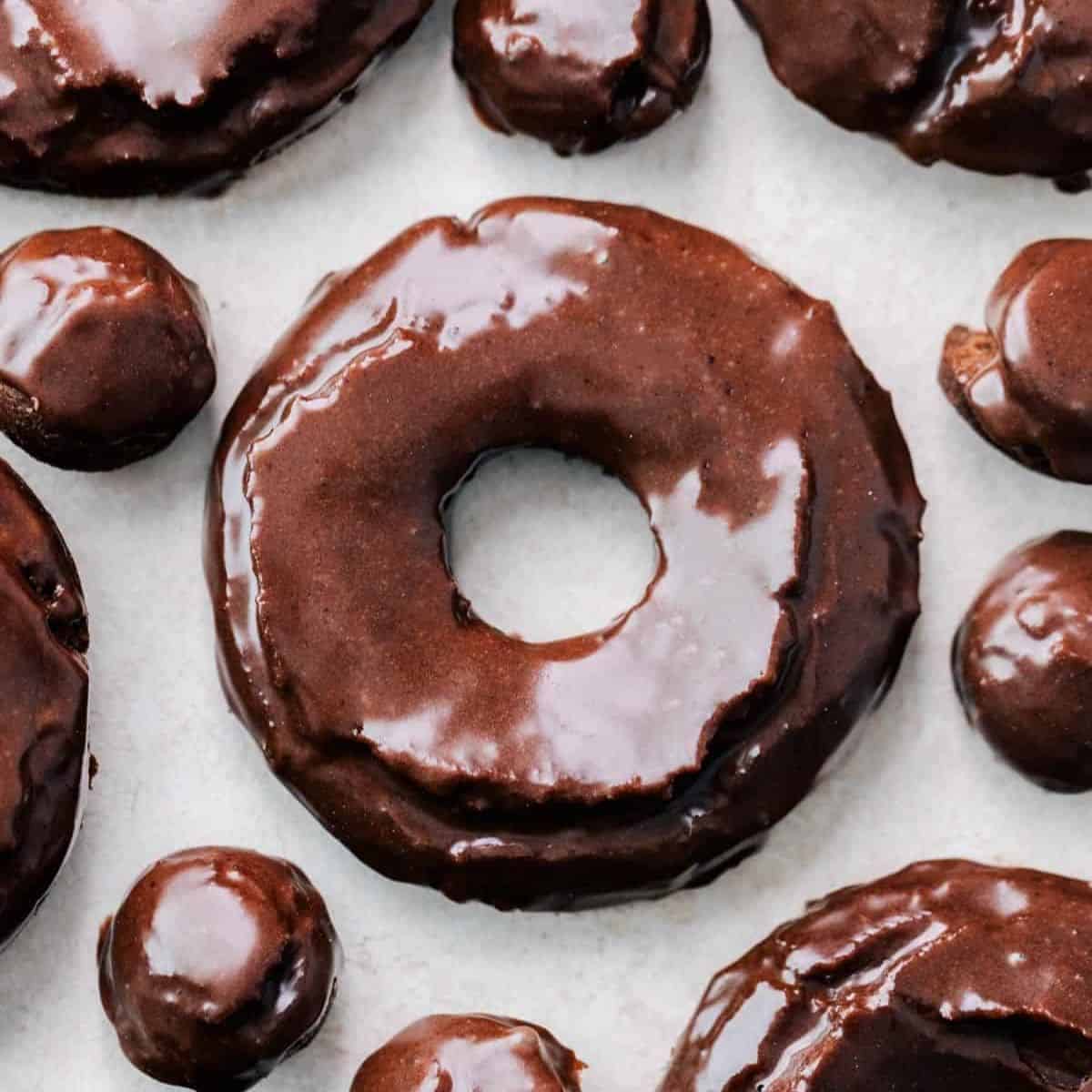 Deep Fried Chocolate Donut