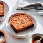 Honey butter toast on a plate thumbnail.